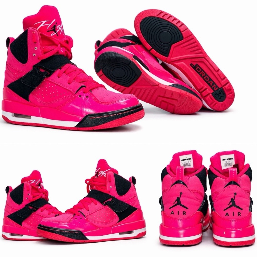 Size 6.5 youth Jordan 1 Phat GS Vivid Pink 547769-601 Or Women's Size 8
